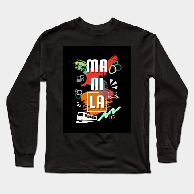 MANILA Long Sleeve T-Shirt by HCreatives